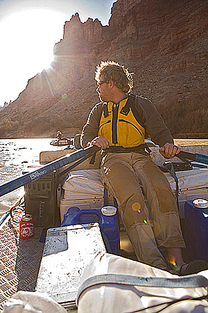 Brody Greer in Cataract Canyon, Colorado River